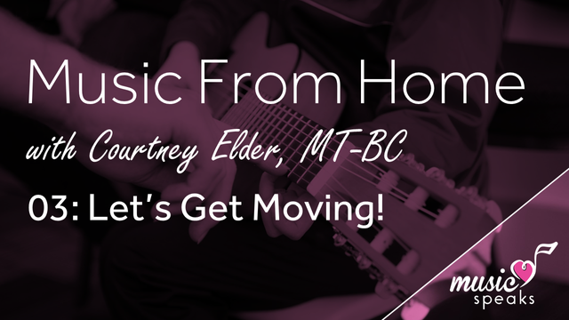 Let's Get Moving - Music From Home 03